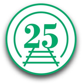 The Access 25 symbol in green